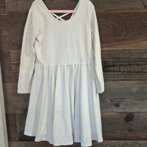 Stelle Elegant White Kids Dress E